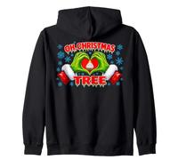 Oh Christmas Tree Debbie Cake Lovers Funny Holiday Pun Sweat à Capuche
