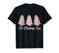 Oh Christmas Tree Merry Xmas Cake Christmas Celebration T-Shirt