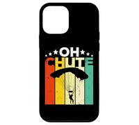 Oh Chute Skydiving Parachutist Skydive Parachuting Skydiver Coque pour iPhone 12 Mini
