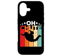 Oh Chute Skydiving Parachutist Skydive Parachuting Skydiver Coque pour iPhone 17