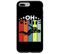 Oh Chute Skydiving Parachutist Skydive Parachuting Skydiver Coque pour iPhone 7 Plus/8 Plus