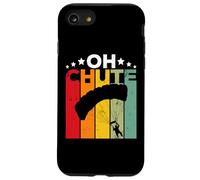 Oh Chute Skydiving Parachutist Skydive Parachuting Skydiver Coque pour iPhone SE (2020) / 7/8