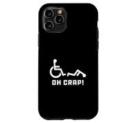 Oh Crap Wheelchair Birthday Handicap Disability Funny Coque pour iPhone 11 Pro