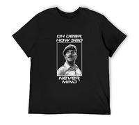 Oh Dear How Sad Never Mind Windsor Davies Aint Half Hot Mum Welsh Men's T-Shirt Unisex Black Men Tees S