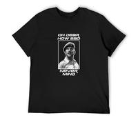 Oh Dear How Sad Never Mind Windsor Davies Aint Half Hot Mum Welsh Men's T-Shirt Unisex Black Men Tees 3XL