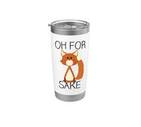 Oh For Fox Saké Gobelet isotherme en acier inoxydable double paroi