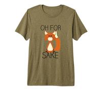 Oh for Fox Saké T-Shirt Haut de Gamme