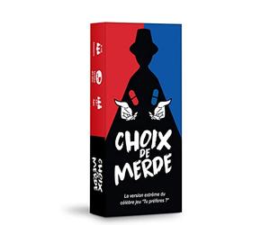 Oh Happy Games Choix de M*rde - Le “Tu Préfères” Version Extrême - Dilemmes Impossibles & Humour Noir - Jeu de Société Adulte - Soirées Entre Amis - Jeu d’Ambiance Cultissime