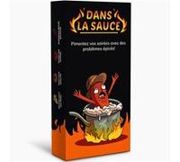 Oh Happy Games - Dans la Sauce - Action/Verité Extrême - Mettez Le Feu à Vos Soirées avec des Problèmes Épicés ! Jeu de société Adulte, Jeu d'ambiance, Jeu Entre Amis