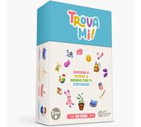 Oh Happy Games - Trovami! in CASA - 56 Carte Cerca e Trova - Gioco Educativo Montessori da 2 Anni - Gioco Bambini Interno Senza Schermi - Regalo Educativo Pioggia