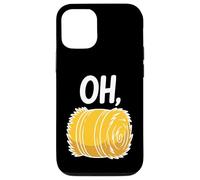 Oh Hay Funny Farm Pun Country Humour Rural Joke Coque pour iPhone 12/12 Pro