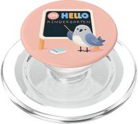 Oh, Hello Kindergarten Minimal Cute Pigeon Teacher Student PopSockets PopGrip pour MagSafe