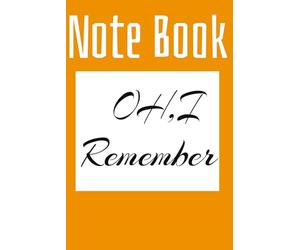 Oh I remember ,note book