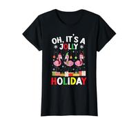 Oh It's A Jolly Holiday Lover Christmas Day T-Shirt Graphique avec Valeur