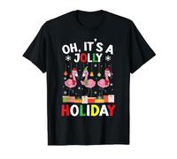 Oh It's A Jolly Holiday Lover Christmas Day T-Shirt Graphique avec Valeur