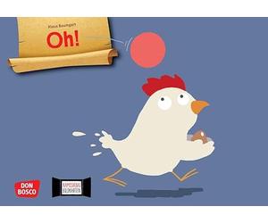 Oh! Kamishibai Bildkartenset: Entdecken - Erzählen - Begreifen: Bilderbuchgeschichten. Eine lustige Tiergeschichte über einen vermeintlichen Schuss ins Tor - mit Dominoeffekt. Erzählbilder ab 2