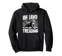 Oh Lawd He Treading Gros Chat Marchant Mignon Meme ||- Sweat à Capuche