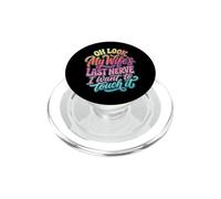 Oh Look My Wife's Last Nerve I Want to Touch It PopSockets PopGrip pour MagSafe