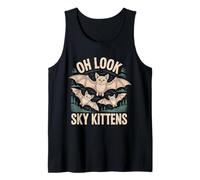 Oh Look Sky Kittens Bat Lover Animal Humor - Débardeur