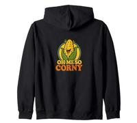 Oh me so Corny Art Œuvre d'art drôle de maïs Sweat à Capuche