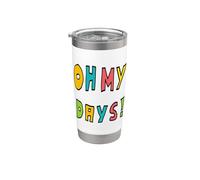 Oh mes jours ! Gobelet isotherme en acier inoxydable double paroi
