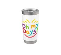 Oh mes jours ! Gobelet isotherme en acier inoxydable double paroi