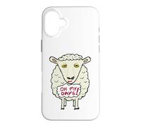 Oh, Mes Jours, Moutons Coque pour iPhone 16 Plus
