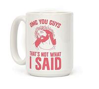 Oh Mon Dieu ! Ce N'Est Pas Ce Que J'Ai Dit ! Mug Drôle Tasse Élégantes Tasse À Café Pour L'École Cappuccino Boissons Chaudes 330Ml