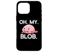 Oh. My. Blob. Poisson Blobfish drôle Blob Fish Hilarant OMG Meme Coque pour iPhone 16 Pro Max