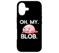 Oh. My. Blob. Poisson Blobfish drôle Blob Fish Hilarant OMG Meme Coque pour iPhone 17