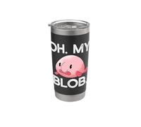 OH. MY. BLOB. Poisson blobfish drôle Blob Fish Hilarant OMG Meme Gobelet isotherme en acier inoxydable double paroi