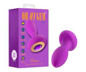 Oh My Gem - plug anal vibrant - pierre violette