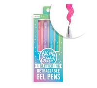 Oh My Glitter! Lot de 4 stylos à encre gel