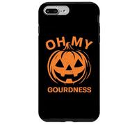 Oh My Guordness (Goodness) Visage de Citrouille Amusant pour Halloween Coque pour iPhone 7 Plus/8 Plus