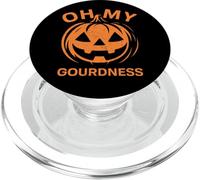 Oh My Guordness (Goodness) Visage de Citrouille Amusant pour Halloween PopSockets PopGrip pour MagSafe