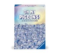 Ravensburger - Oh My Pigeons !- Jeu de Société Ambiance Drôle et Familial - 2-5 Joueurs dès 8 Ans - Plumez Vos Adversaires - Parties Rapides 15min - 22894