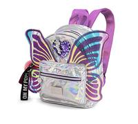 Oh My Pop! Ailes-Sac à dos Fashion Petit, Argent