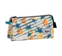 Oh My Pop! Ananas Trousse Triple HS, Jaune Jaune