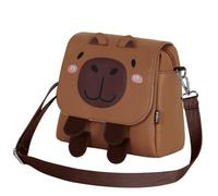Karactermania Omp! Kawaii Capybara Handbag Backpack 6.5l 22x24x12 Cm Marron Enfants