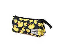 Oh My Pop! Coin Coin-Trousse Triple HS, Jaune