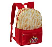 Oh My Pop Crispy Sac à dos Freetime, Rouge Rouge