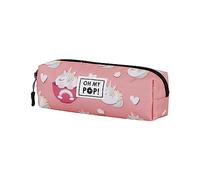 Oh My Pop! Cupnicorn-Trousse Carré FAN 2.0, Rose