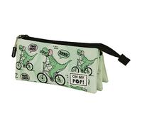 Oh My Pop! Dinorrr-Trousse Triple FAN 2.0, Vert