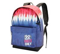 Oh My Pop! Good Vibes Denim-Sac à dos ECO 2.0, Bleu