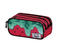 Oh My Pop! Melty Melon-Trousse Trick Fan 2.2, Vert, 23 x 11 cm