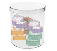 Oh My Pop Mix-Cube avec 12 Gommes, Multicolore