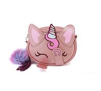 Oh My Pop! Pop! Unicorn-bolso Shy Sac bandoulière, 18 cm, Rose (Rosa)