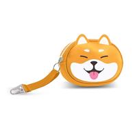 Oh My Pop Shiba-Porte-Monnaie Pill, Rose, 12,5 x 9 cm