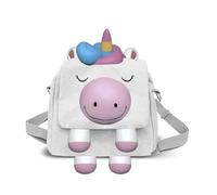 Oh My Pop Sweety-Sac-Sac à dos Convertible Kawaii, Argent, 24 x 22 cm