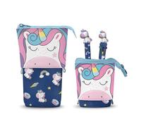 Oh My Pop Sweety-Trousse Cute + Stylo 10 Couleurs + Stylo Gel Effaçable, Multicolore, 11,5 x 17 cm